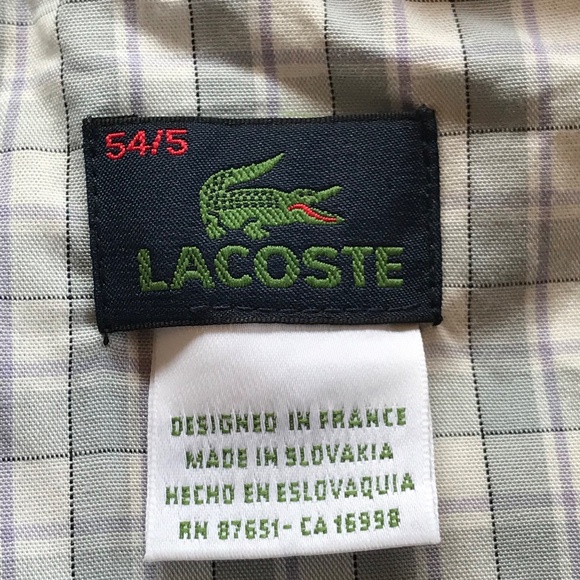 LACOSTE SHORT VEST JACKET - Picture 3 of 5